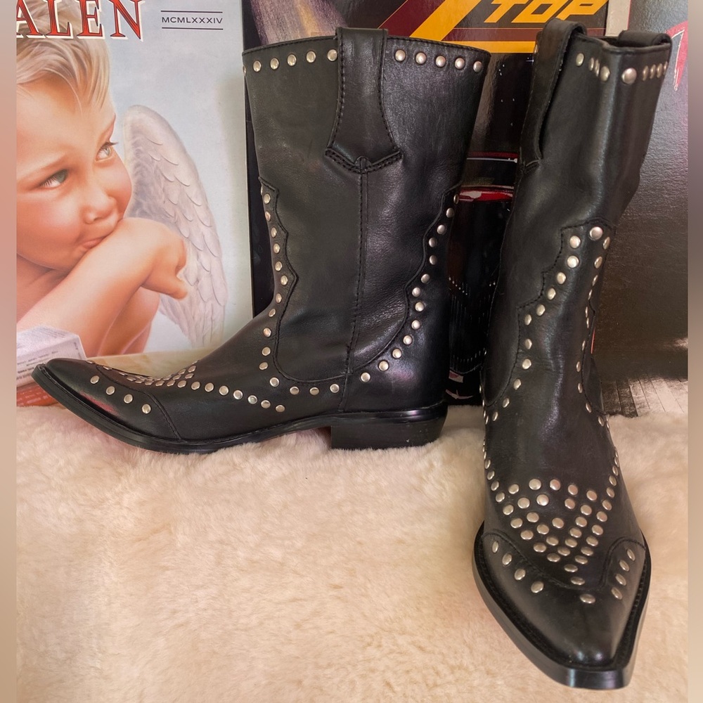 Vintage Harley Davidson boots. EUR size 37.5 fits US women’s size 7 - Picture 5 of 7